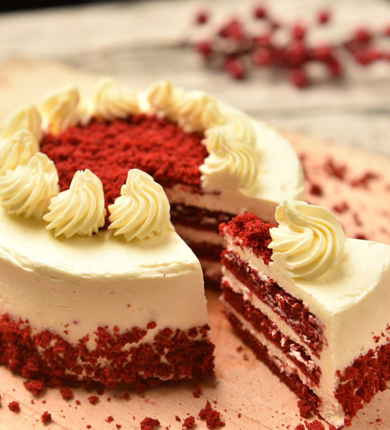 Postre frutos rojos