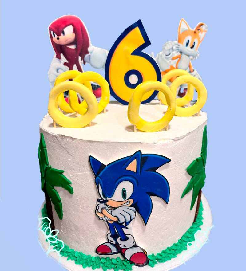 Torta de Sonic Floresta