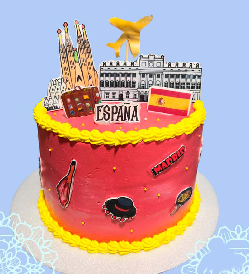 Torta o pastel de España 