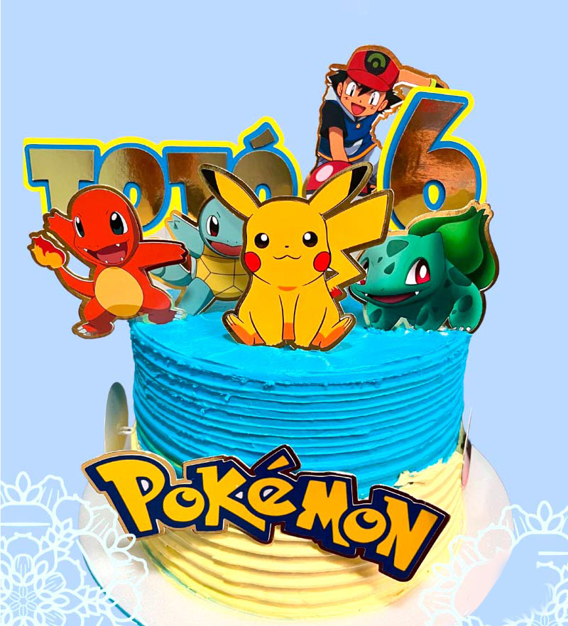 Torta Pokemón Floresta