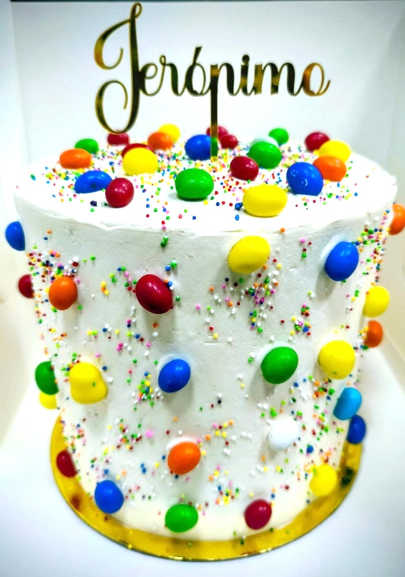 Pastel personalizado de cumpleaños